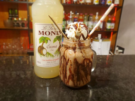 Cold Coconut Chocolate Shake