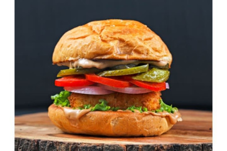 Peri Peri Paneer Burger (Jumbo)