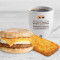 Combo Chef-D'oeuf Con Salsa Sur Muffin Anglais English Muffin Sausage Egger Combo