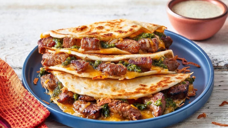 Papa Corazon’s Steak Quesadillas