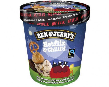 Netflix Chill'd Ice Cream di Ben Jerry
