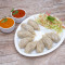 Chicken And Cheese Momo 6 Pcs)