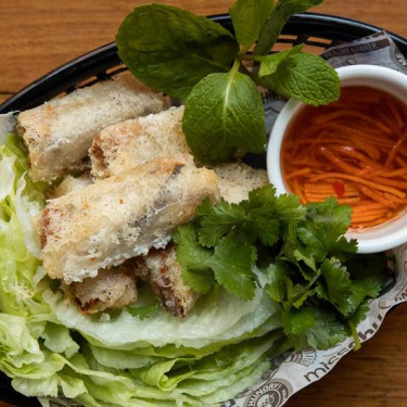Hanoi Vegetarian Net Spring Rolls [V, Gf, Vegan Fish Sauce