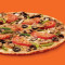 Vegetarische pizza met dunne korst