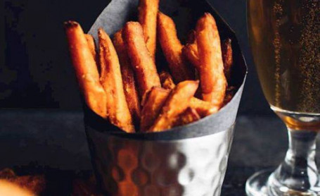 Accompagnement De Frites De Patates Douces Side Of Sweet Potato Fries