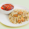 Chicken Fried Rice With Chilli Paneer Gravy