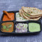 Chicken Curry (1 Pc) Dal Tadka Choice Of Rotis/ Rice Salad