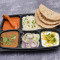 Homely Chicken Curry (1 Pc) Kaali Dal Choice Of Rotis Rice Raita Salad