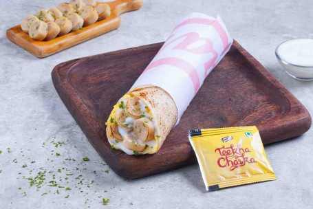 Egg Cheese Sausage Wrap (Cheesy)