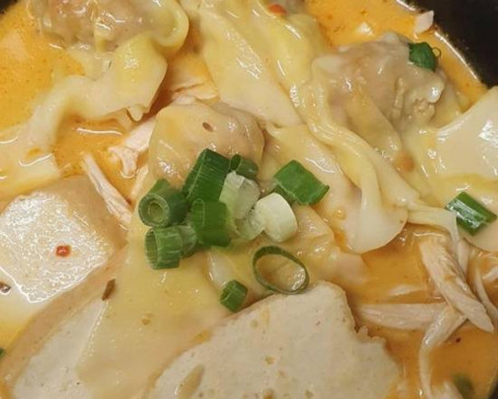 Laksa Chicken Wontons