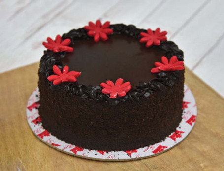 Dark Chocolate Truffle Eggless Cake (2 Pound)