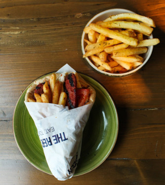 Souvlaki Wrap and Chips Meal Deal