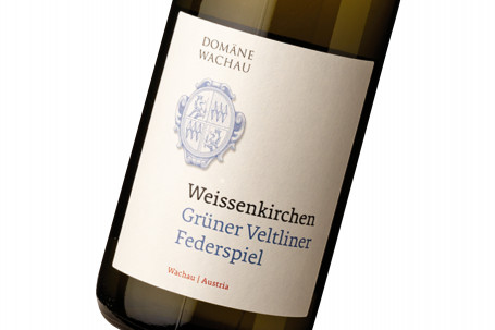 Gruuml;Ner Veltliner Weing Auml;Rten Weissenkirchen, Wachau, Oostenrijk