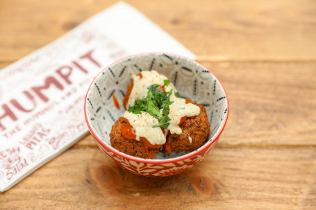 Falafel Balls With Amba And Tahina Sauce (Vg