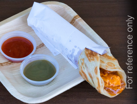 Afghani Soya Chaap Kathi Roll