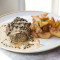 Beef Fillet With Peppercorn Sauce And Rosemary Potatoes