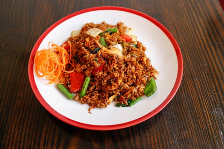 Kho Phad Kee Mao (Drunken Fried Rice) (Medium Hot