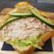 Tuna Mayo, Lettuce and Cucumber Filled Croissant