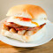 Bacon, Sausage and Fried Egg Cob