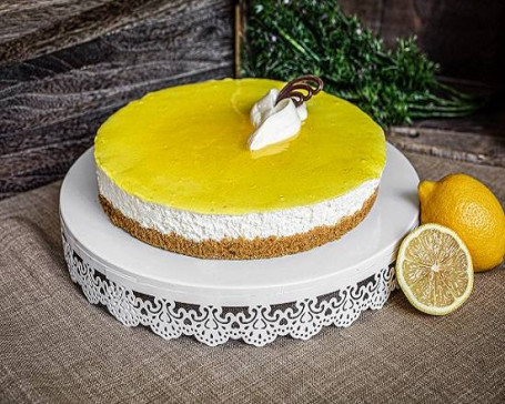 Half Tangy Lemon Continental Cheesecake
