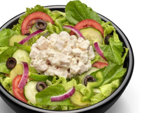 Smoked Meat Salad with Cream Cheese