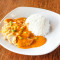 Spicy Butter Chicken Chop With Rice