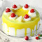 Eggless Pineapple Cream Cake (1/2 Kg)