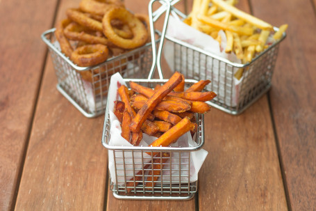 Basket Sweet Potato Fries (V