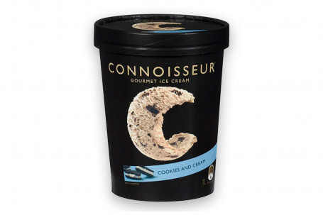 Connoisseur Cookies Cream Ice Cream