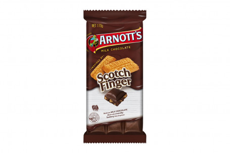 Arnott's Scotch Finger Milk Chocolate Block