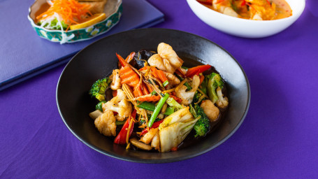 Ginger And Vegetable Stir Fry (V