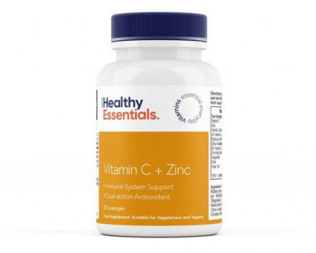 Healthy Essentials Vitamin C Zinc Lozenges Lozenges