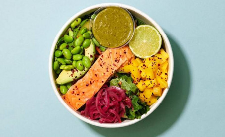 Salmon And Mango Salad Bowl