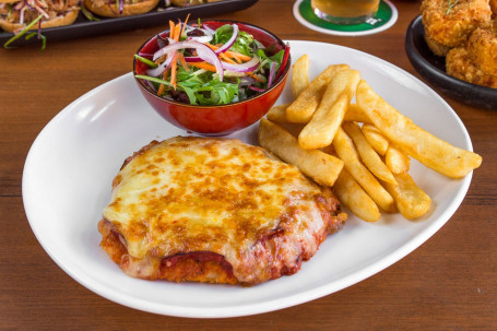 Classic Mini Mvp Parma With Fries And Salad