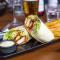 Portuguese Chicken Wrap With Fries