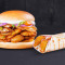 Spicy Aloo Crunch Burger+Aloo Wrap