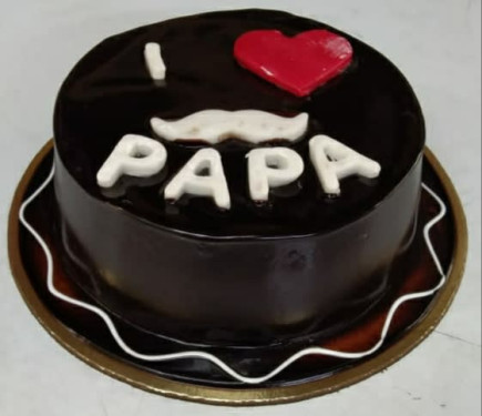 Father's Day Chocolate Truffle Cake (Half Kg)