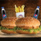 2 Crunchy Aloo Burgers Fries 2 Pepsi Bottles