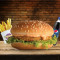 Mega Saver Combo Crunchy Aloo Burger Fries 250Ml Pepsi