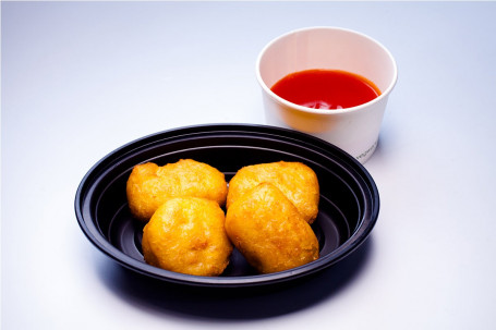 Chicken Balls pieces) with Sweet Sour Sauce