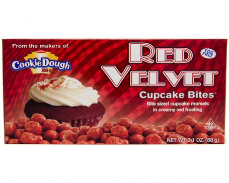 Red Velvet Cookie Dough Bites Theatre Box