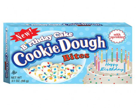 Birthday Cake Cookie Dough Bites Theatre Box