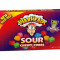 Warheads Chewy Sour Cubes Theatre Box