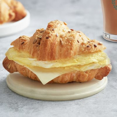 Egg Cheese Multiseed Croissant