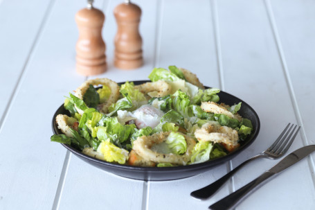 Calamari Caesar Salad Kj)