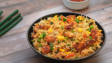 Asian Exotic Chicken Fried Rice