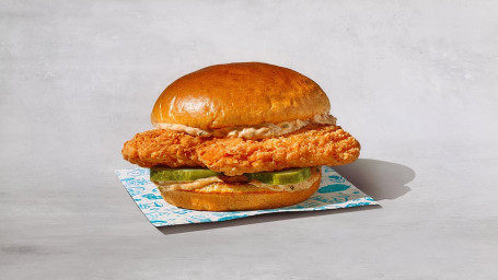 Limited Time Spicy Flounder Fish Sandwich
