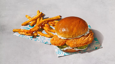 Limited Time Classic Flounder Fish Sandwich Dinner