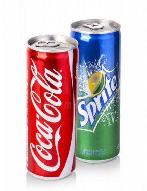 Soft Drink Coca Cola/Sprite/Thums Up Can