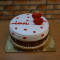 Love Hearts Butterscotch Cake